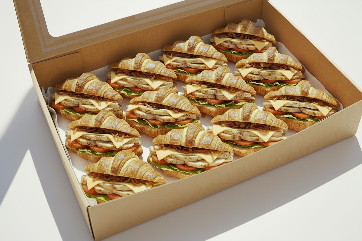 Chicken & Cheese Croissant (Petite)